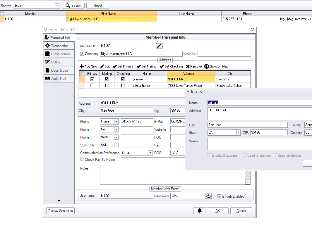 screenshot of LLC Fund Manager